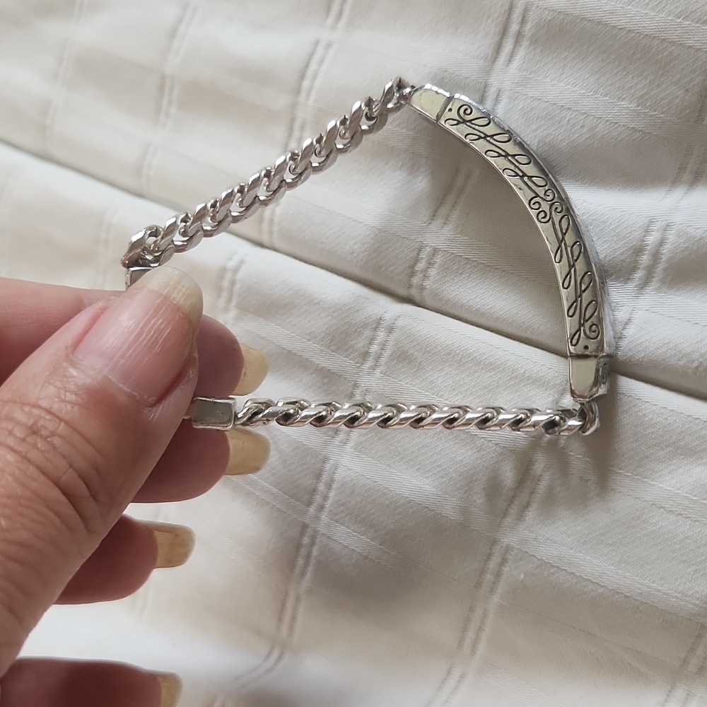 Brighton silver-plated Granddaughter ID bracelet - Picture 5 of 5